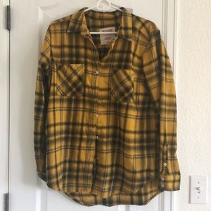 Mustard flannel